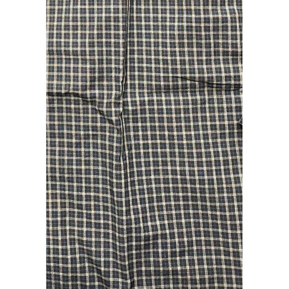 The Men's Store Button Down Shirt Men's 2XL XXL Navy Gray Blue Plaid Collar NEW - Picture 8 of 9